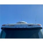 Stainless Steel Sun Visor Extension Trim To Suit Scania