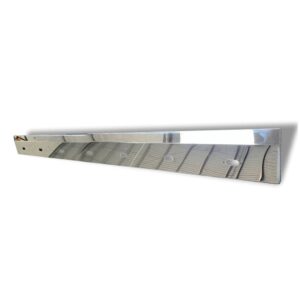 Stainless Steel Tank Skirt Square 1850 Endcap Single 7 Hole To Suit Kenworth/Freightliner/Iveco