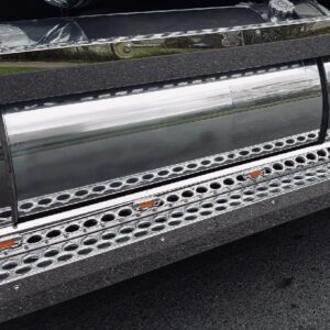 Stainless Steel Tank Skirt Bottom Inner Round 1350mm LED Clear/Amber