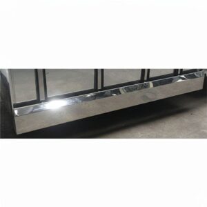 Stainless Steel Tank Skirt Round End Cap 1525mm Single To Suit Freightliner/Kenworth/Iveco