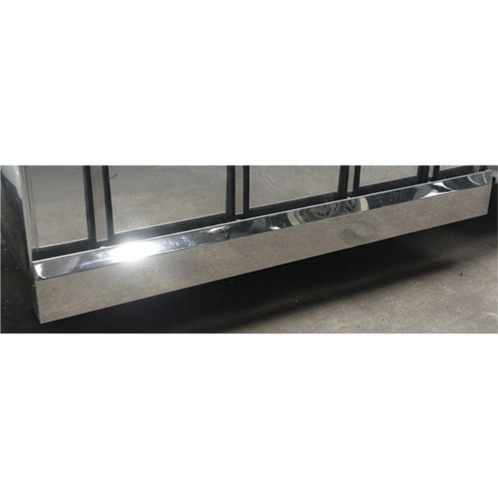 Stainless Steel Tank Skirt Round End Cap 1525mm Single To Suit Freightliner/Kenworth/Iveco