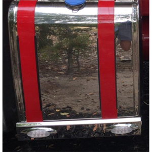 Stainless Steel Tank Skirt D Shape 595mm To Suit Mack/Volvo