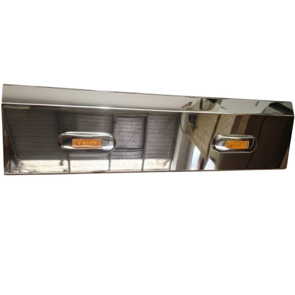 Stainless Steel Tank Skirt 475MM Round Amber Single