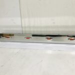 Stainless Steel Tank Skirt 1030MM 4 Amber LED’s Single To Suit Scania
