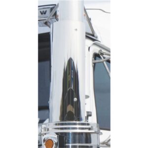 Stainless Steel Pre Cleaner Cover Pair To Suit Western Star