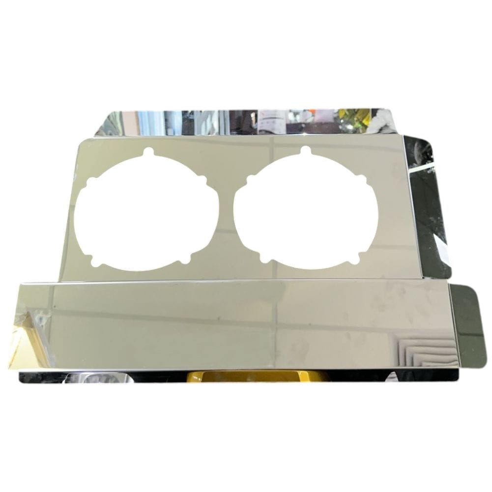 Stainless Steel Headlight Backings Long Pair To Suit Western Star 4800 2007 Onward Side Indicator