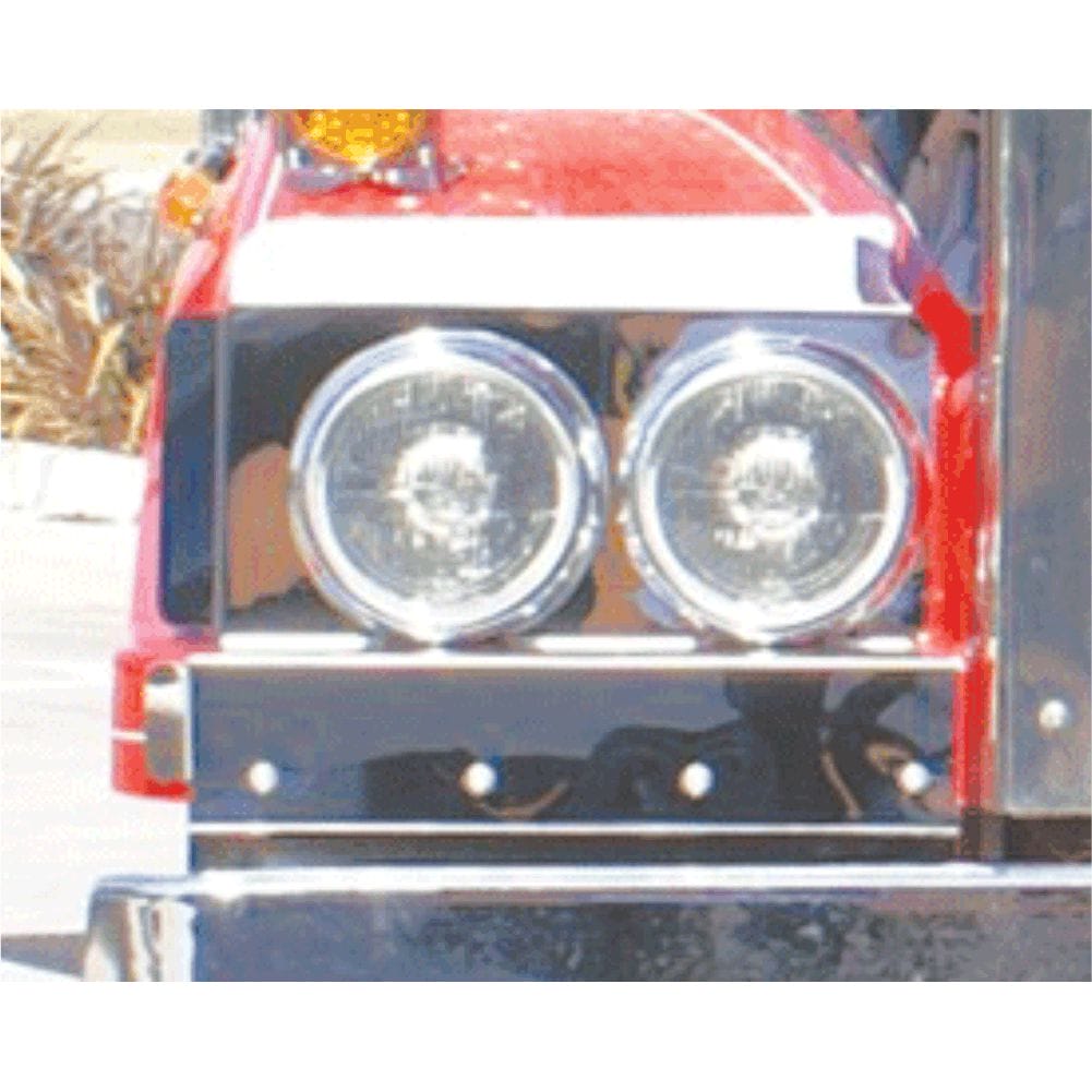 Stainless Steel Headlight Backings Long Pair To Suit Western Star 4800 2007 Onward Side Indicator