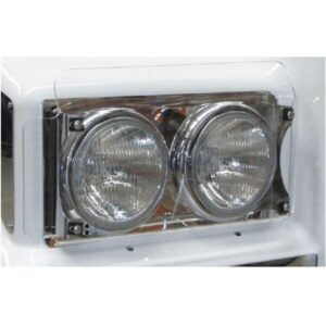 Stainless Steel Headlight Backings Short Pair To Suit Western Star 4800 2008 Onward