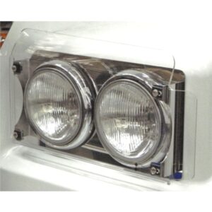 Stainless Steel Headlight Backings Short Pair To Suit Western Star 4900 2008 Onward