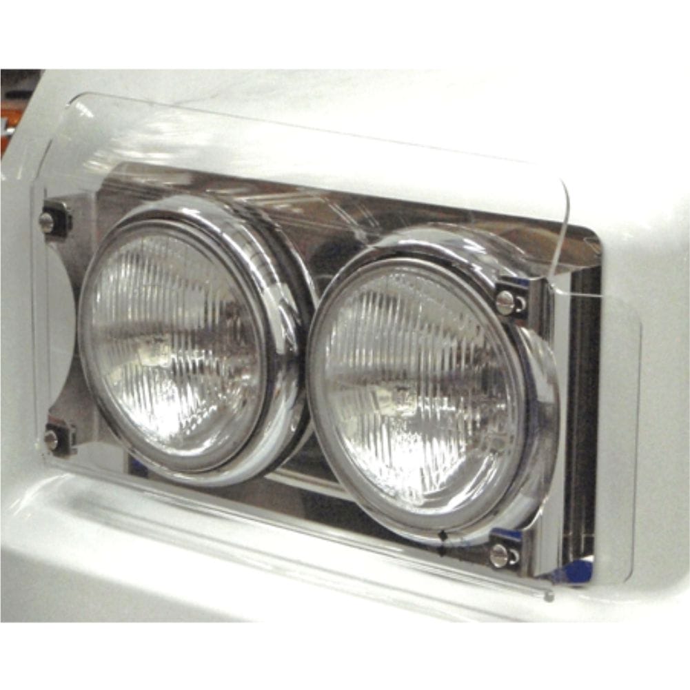 Stainless Steel Headlight Backings Short Pair To Suit Western Star 4900 2008 Onward