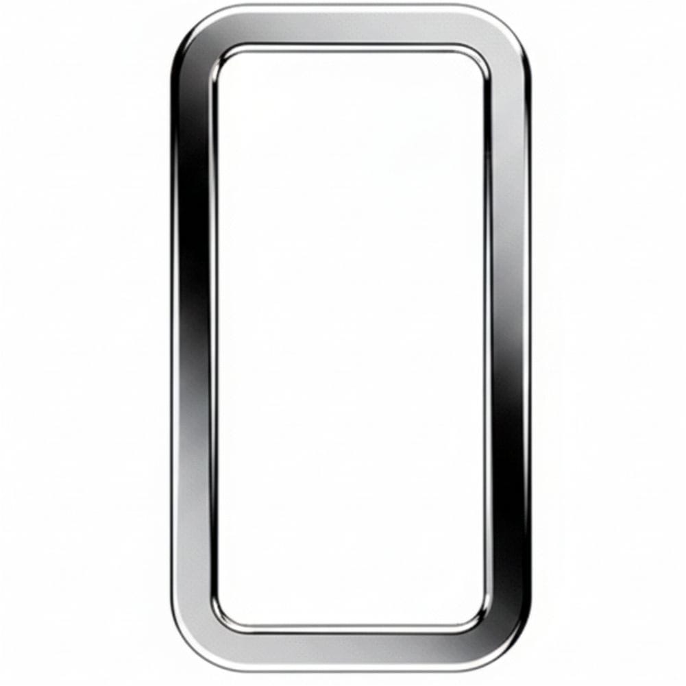 Stainless Steel Vent Surround Plain Pair To Suit Western Star