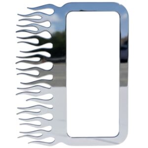 Stainless Steel Vent Surround Flame Plain Single To Suit Western Star