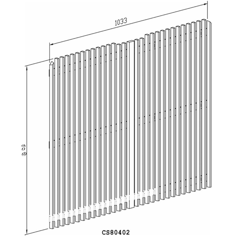 Stainless Steel Grill To Suit Western Star 4800/4900 Bonnet Mount
