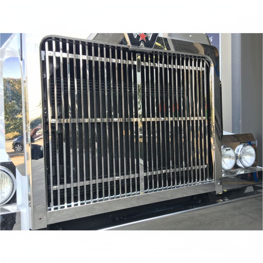 Stainless Steel Grill To Suit Western Star 4800/4900 Radiator Mount