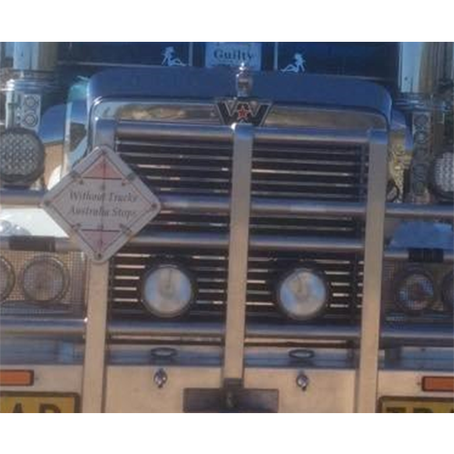 Stainless Steel Louvered Grill To Suit Western Star 4800/4900