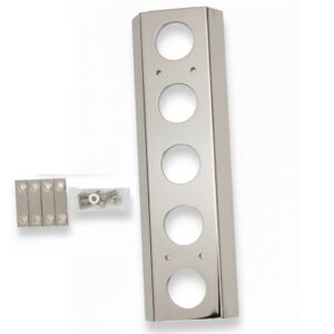 Stainless Steel Air Box Light Housing (No Lights) To Suit Western Star