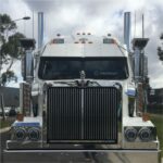 Stainless Steel Sun Visor 13 Inch To Suit Western Star Stratosphere