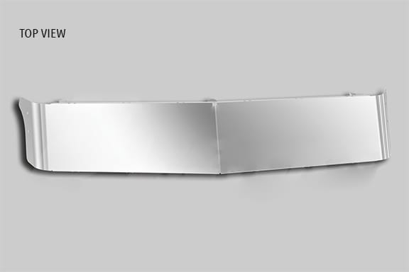 Stainless Steel Sun Visor 15 Inch To Suit Western Star 47X 48X 49X