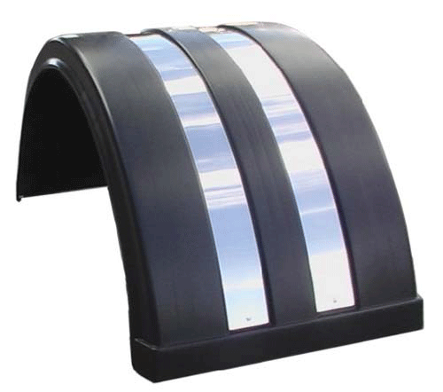 Stainless Steel Rear Plastic Guard Insert Truckmate 1720MM Single