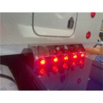 Stainless Steel Airline Box Red Torpedo LED 1.2MM