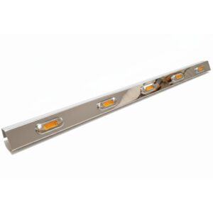 Stainless Steel Bull Bar Light Bar With 5 Amber LED