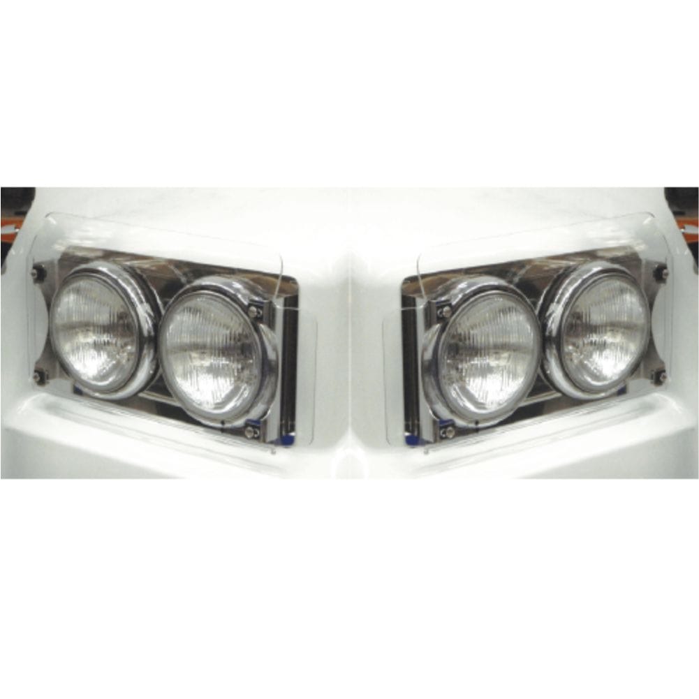 Plastic Headlight Cover Kit To Suit Western Star/Kenworth