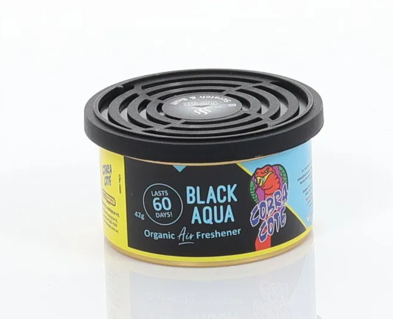 Cobra Cote Organic Air Freshener – Black Aqua Scent 42g