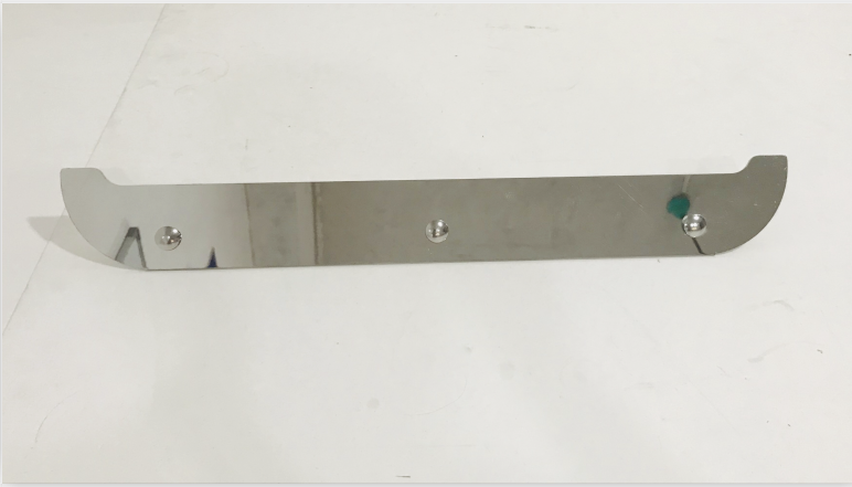 Stainless Steel Mud Flap Weight 24 Inch Curved