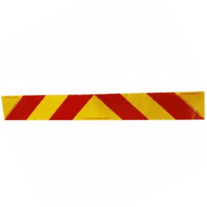 Marker Yellow/Red 1600X100 Sticker Class 1
