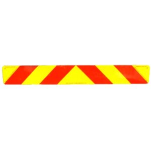 Marker Yellow/Red 800X100 Sticker Class 1