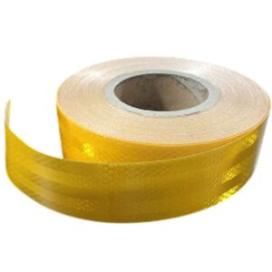Reflective Tape Yellow (Sold By The Metre) 50mm Wide