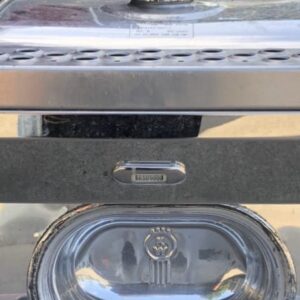 Stainless Steel Tank Skirt Round 740mm Clear/Amber 3 LED’s