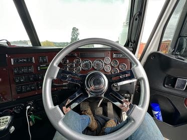 Steering Wheel 4 Spoke Straight Silver