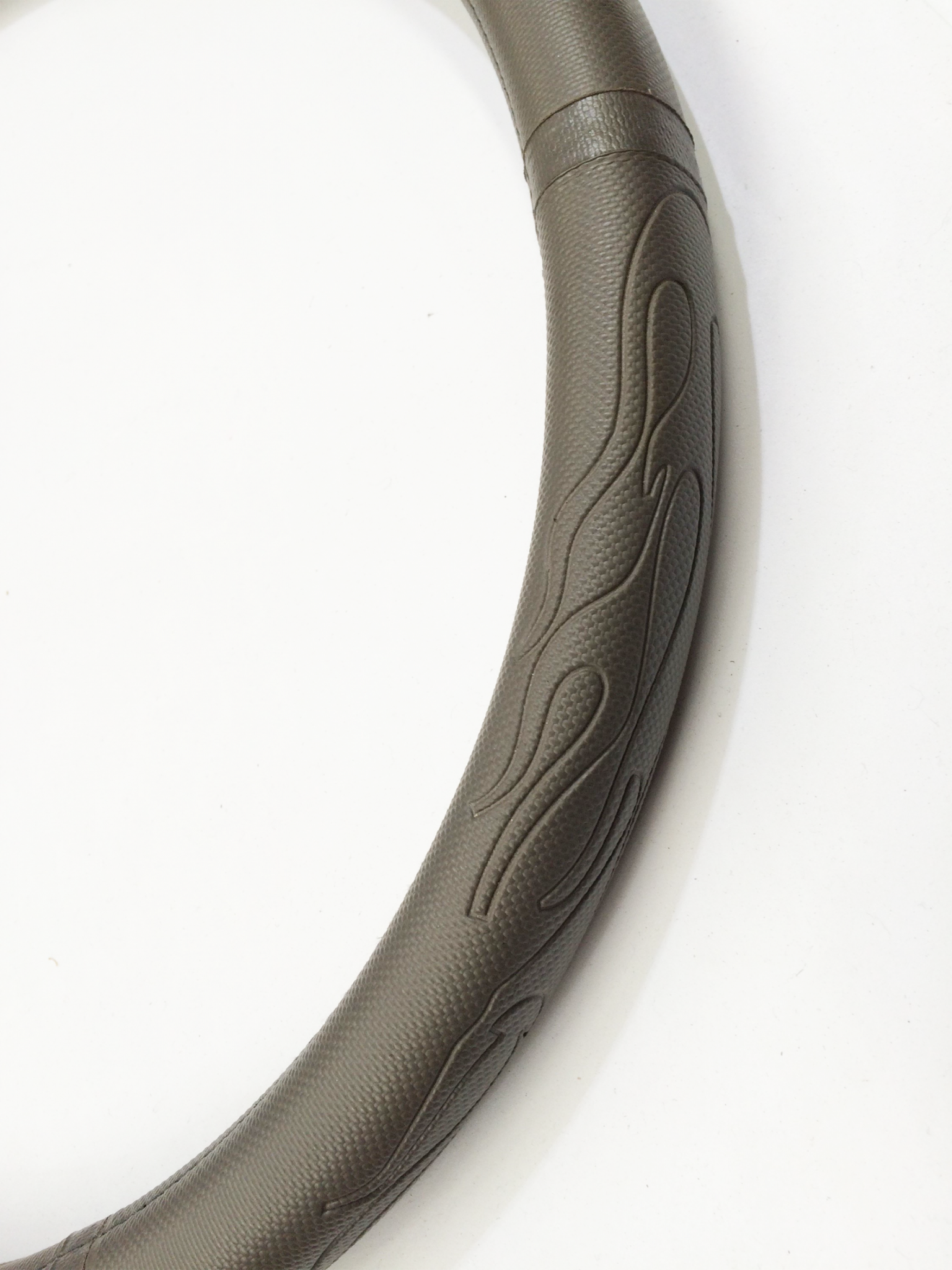 Steering Wheel Cover Gray 18 Inch