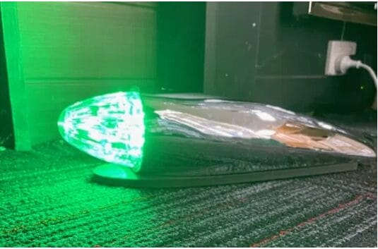 LED Multi-Volt Torpedo Roof Light Clear/Amber/Green – image 6