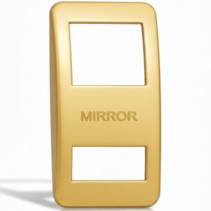 Switch Cover Gold Mirror