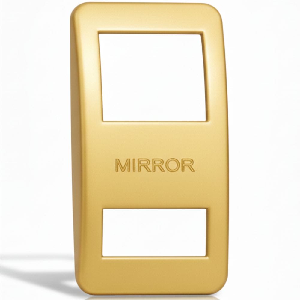 Switch Cover Gold Mirror
