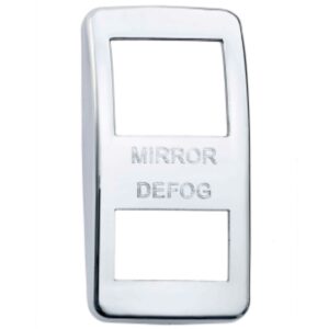 Switch Cover Chrome Mirror Defog