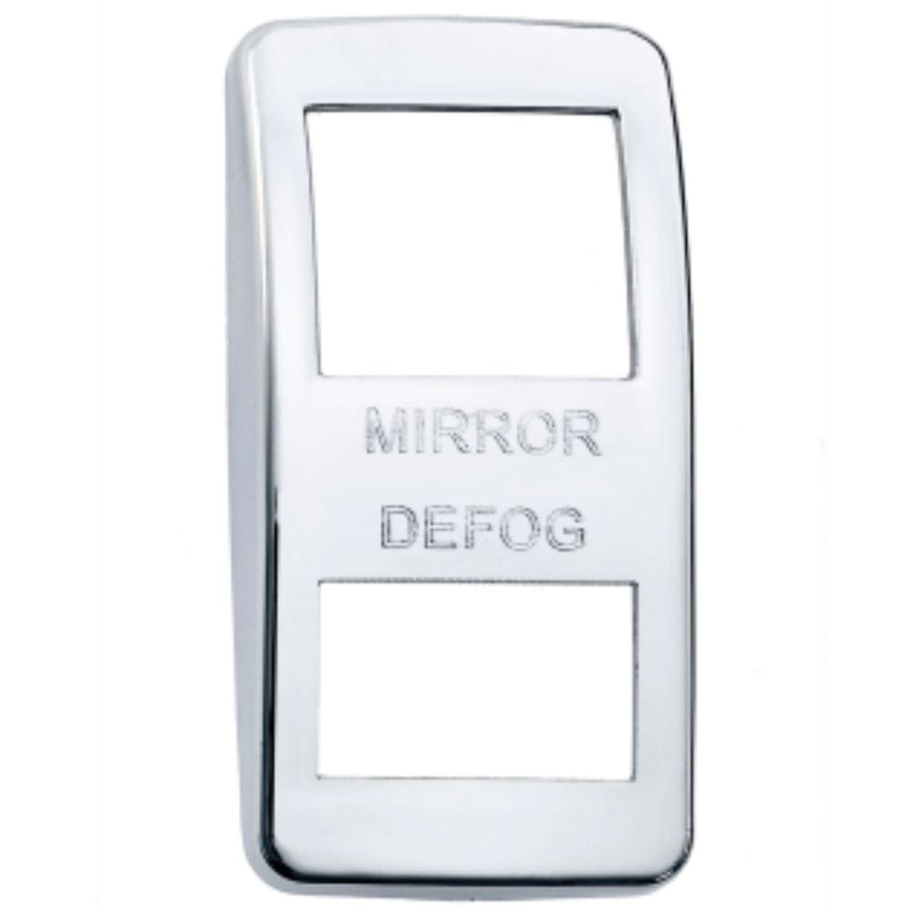 Switch Cover Chrome Mirror Defog