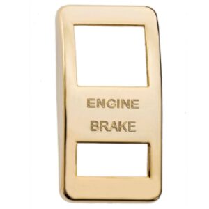Switch Cover Gold Engine Brake
