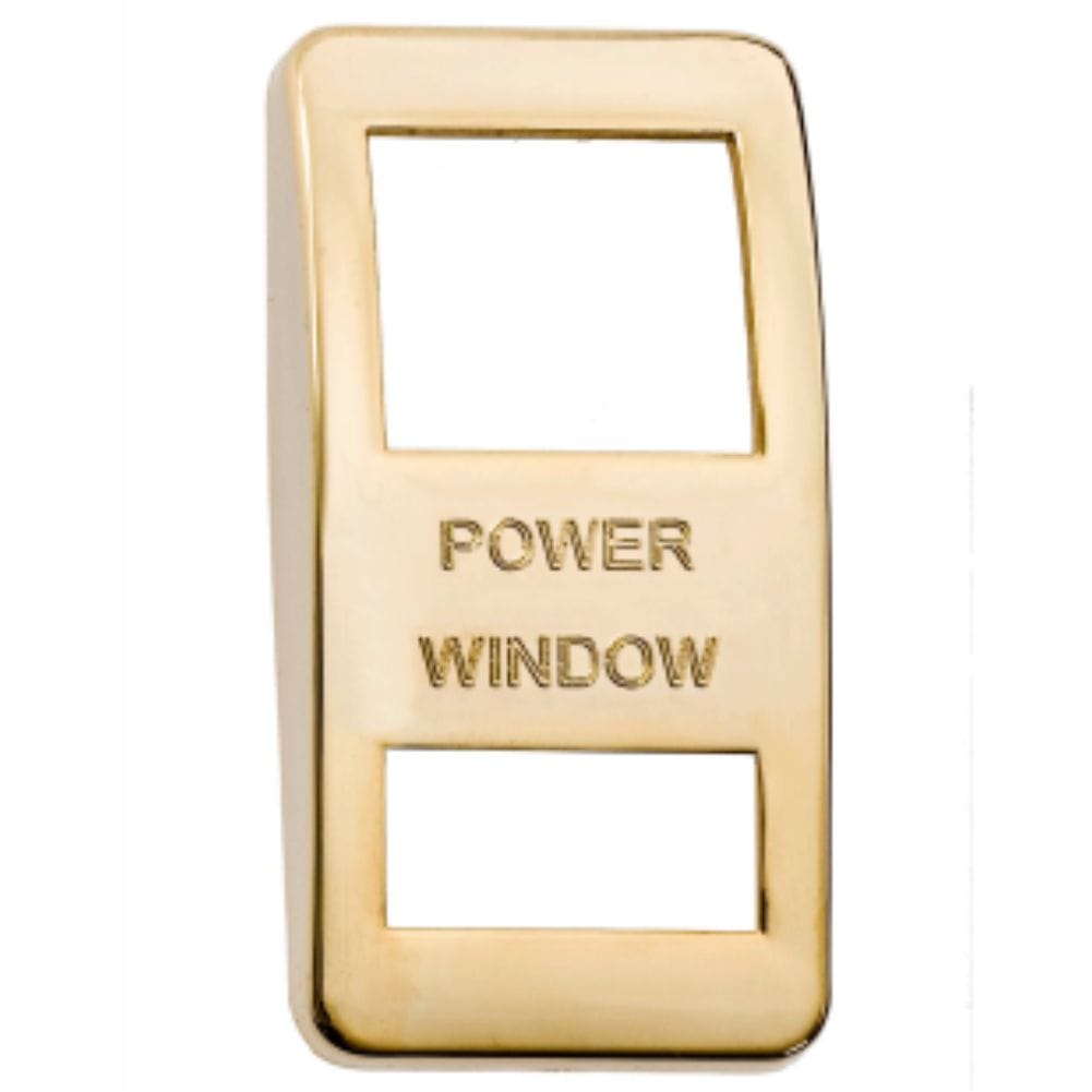 Switch Cover Gold Power Window