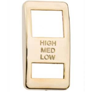 Switch Cover Gold Engine Brake Hi/Medium/Low