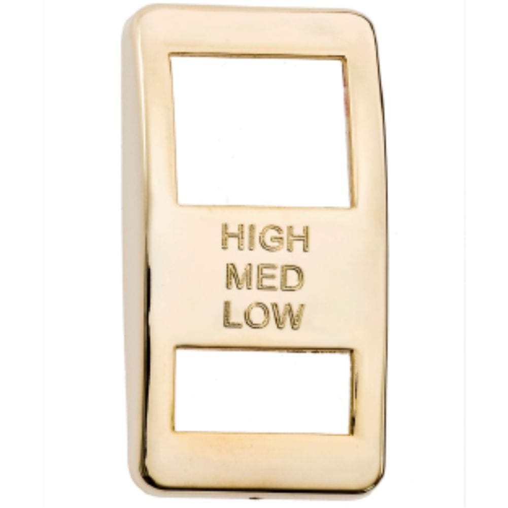 Switch Cover Gold Engine Brake Hi/Medium/Low