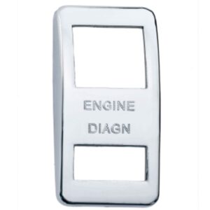 Switch Cover Chrome Engine Diagnostics