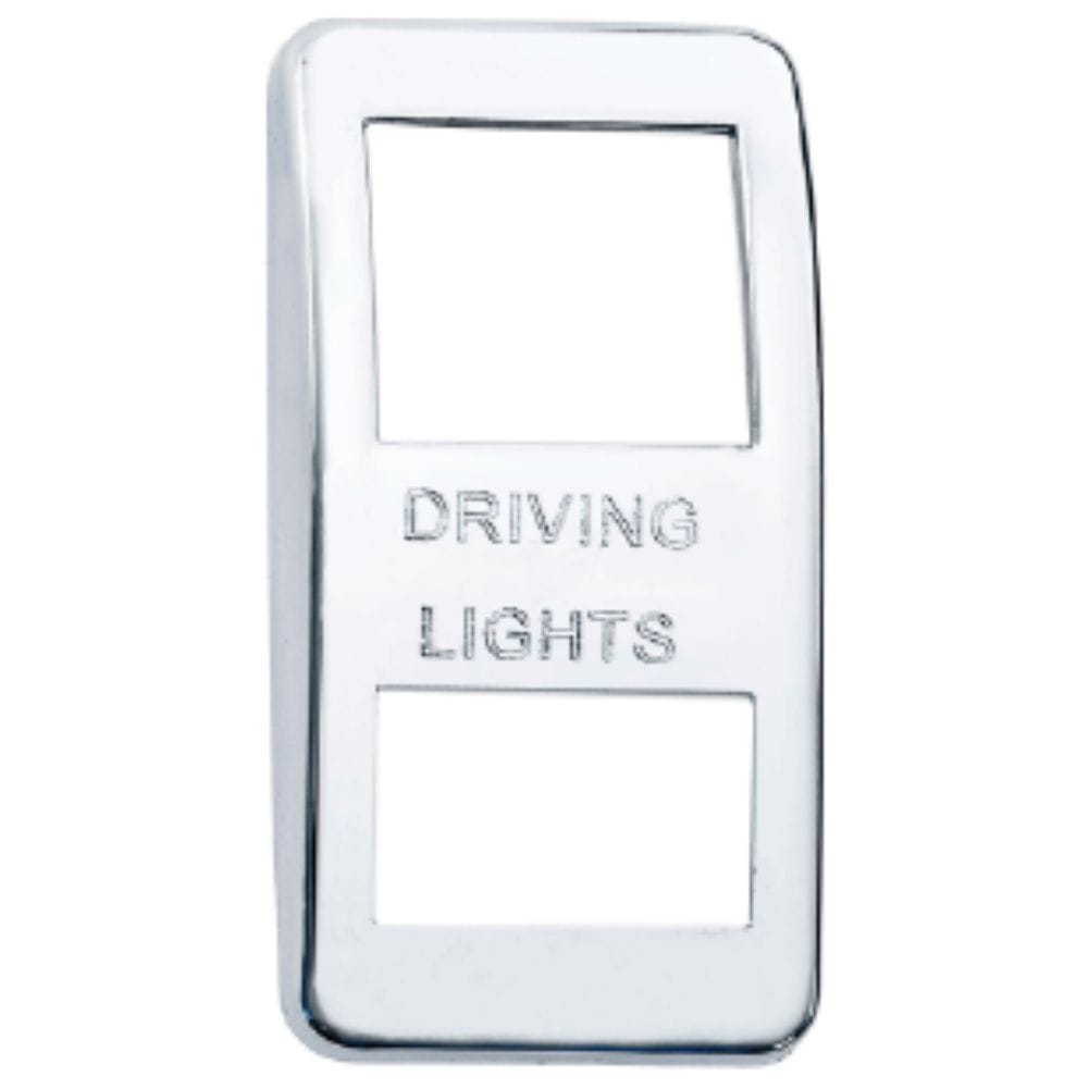 Switch Cover Chrome Driving Lights