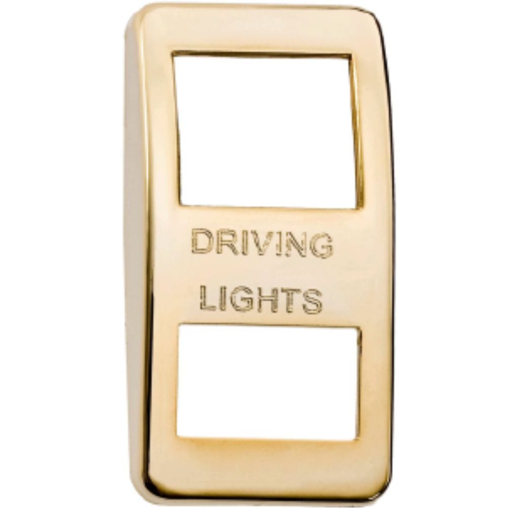Switch Cover Gold Driving Lights