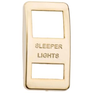 Switch Cover Gold Sleeper Light