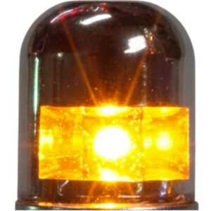 LED Light 12 Volt Bolt Amber