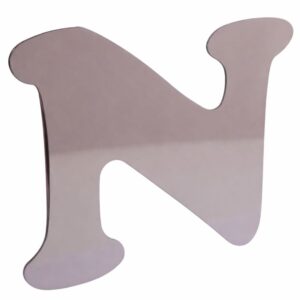 Stainless Steel Letter N For truck part