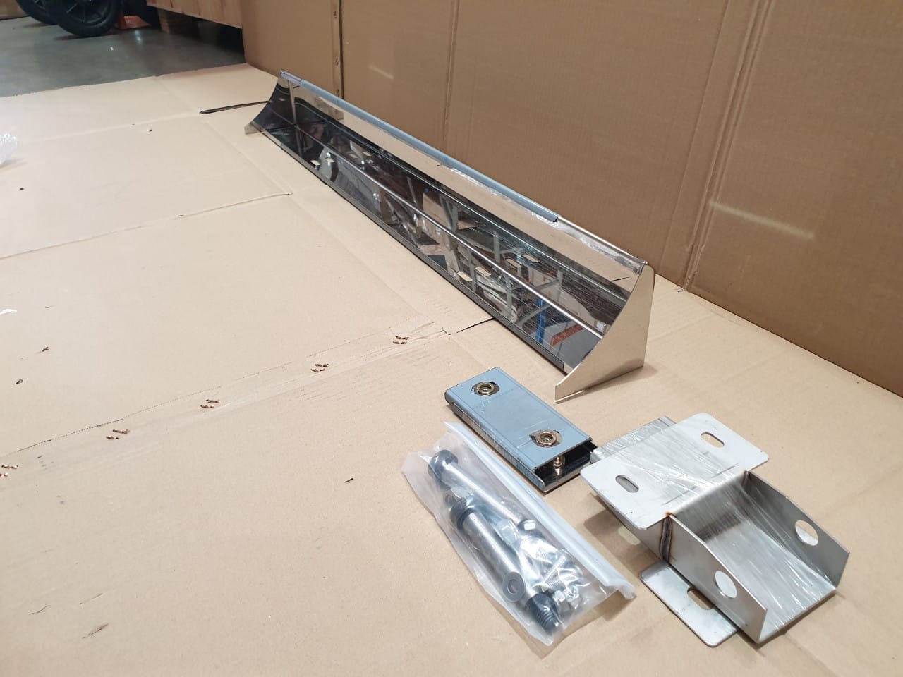 Stainless Steel Tank Skirt 980MM Single To Suit Scania